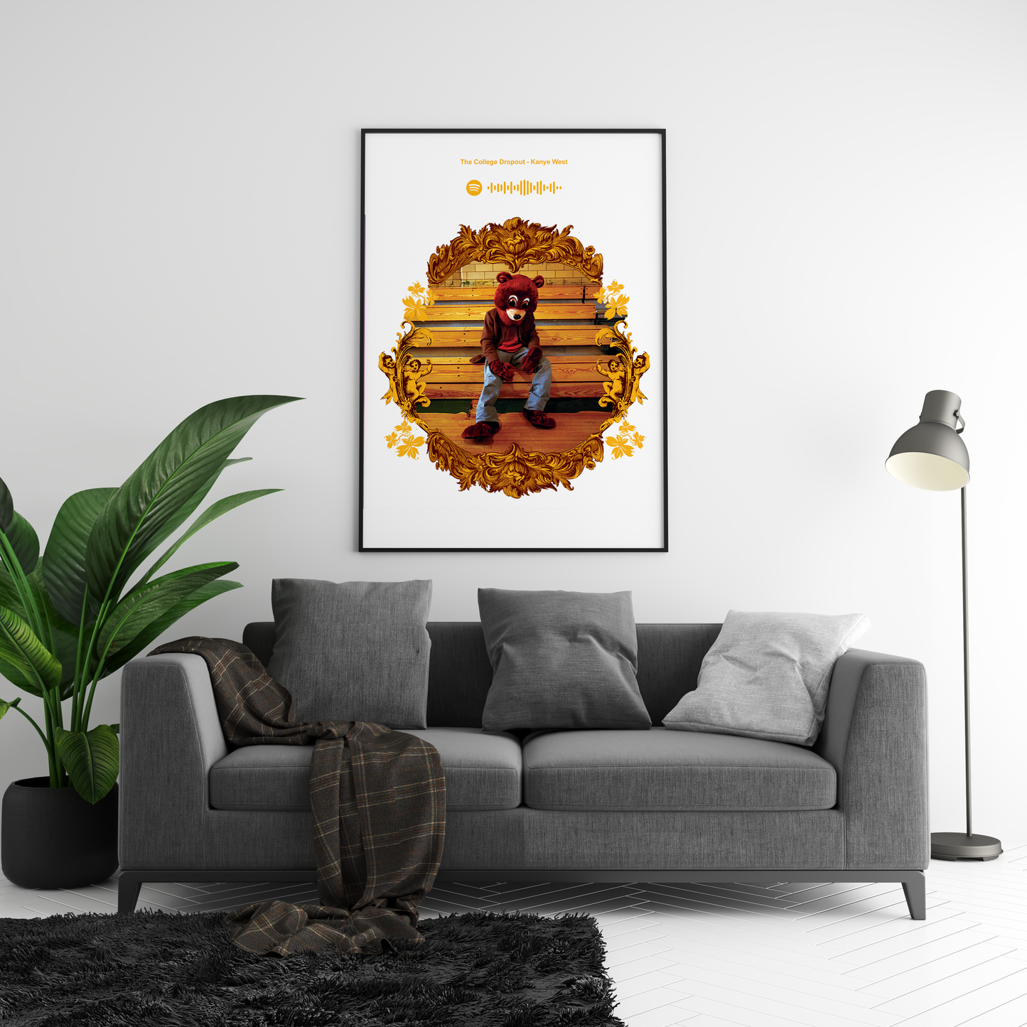 Kanye West 'The College Dropout' Spotify Poster