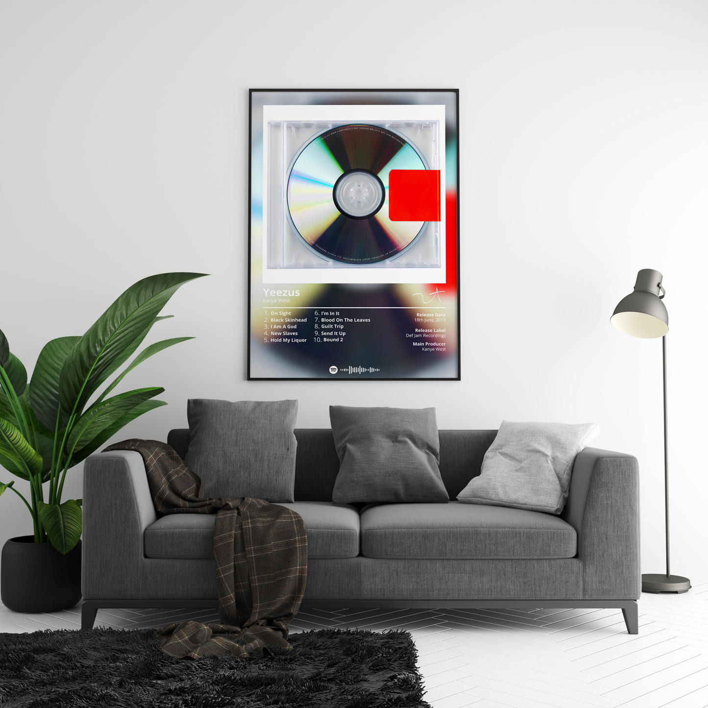 Kanye West 'Yeezus' Album Poster