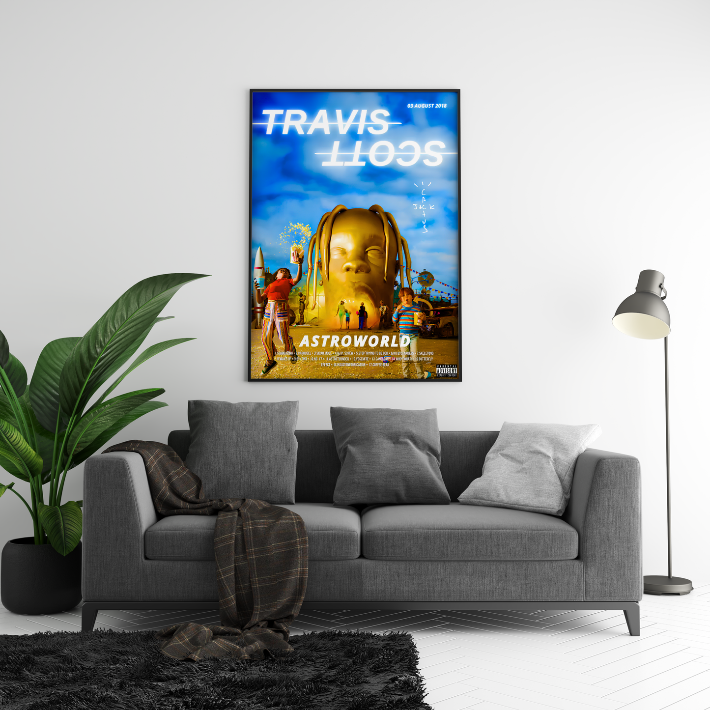 Travis Scott 'Astroworld' Poster