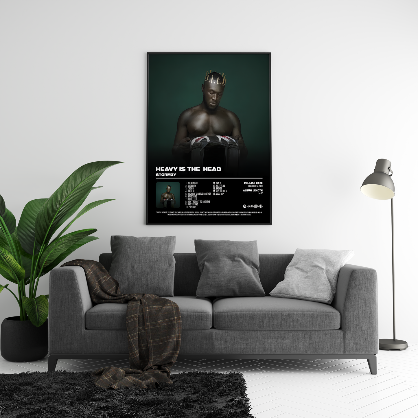 Stormzy 'Heavy Is The Head' Album Poster