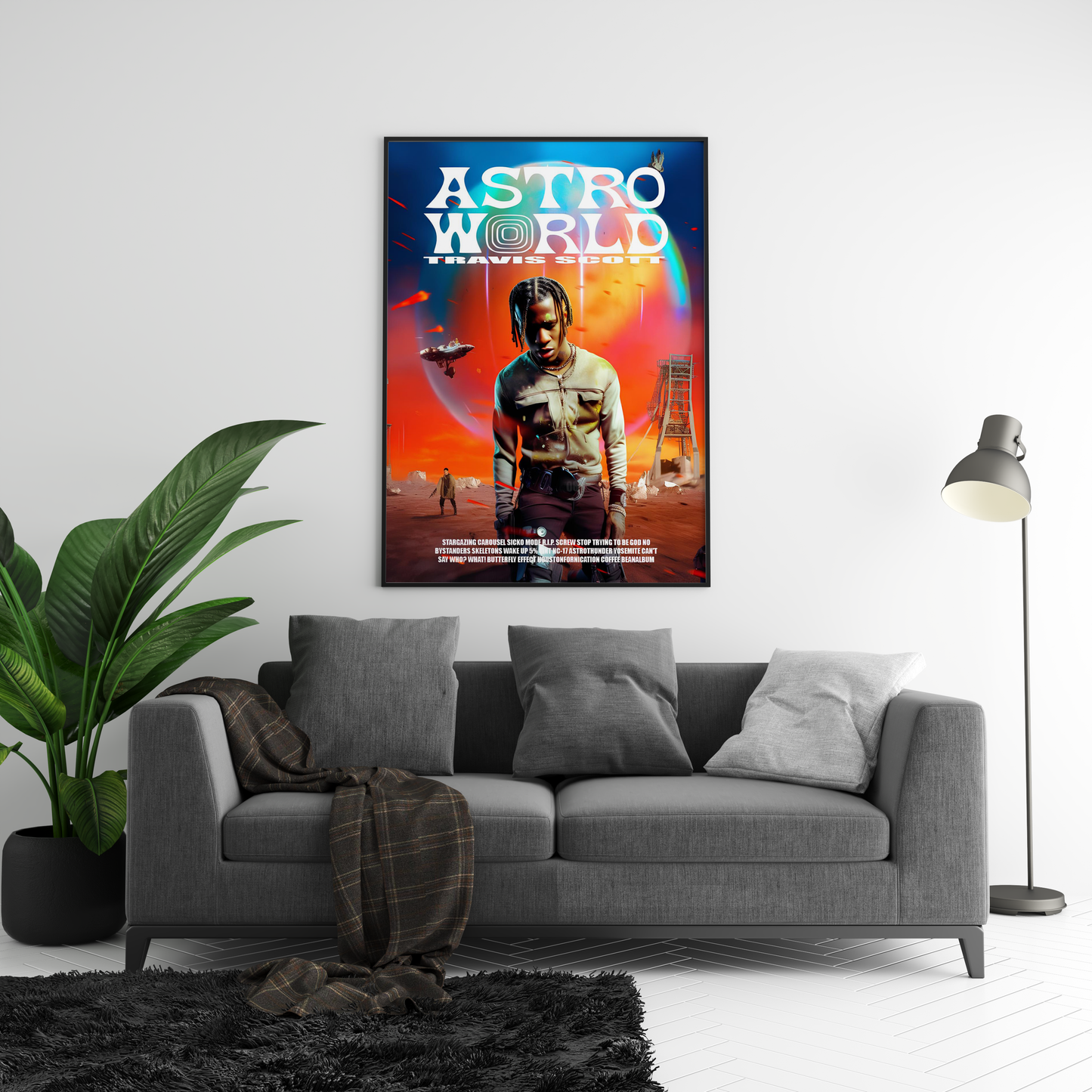 Travis Scott - Outerworld Atstro Poster