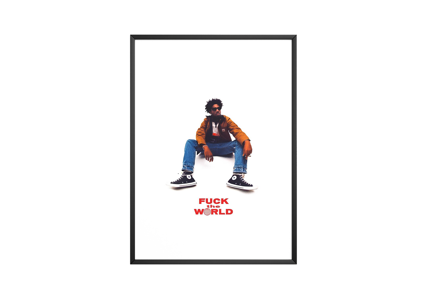 Brent Faiyaz - "F*** The World" Aesthetic Poster