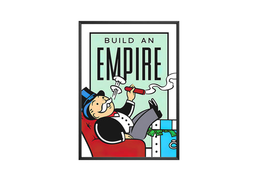 Monopoly 'Build An Empire' Poster