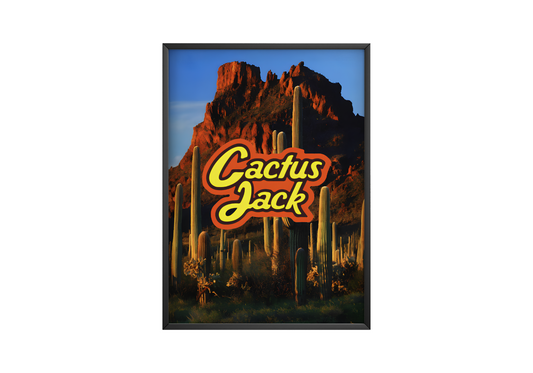 Cactus Jack Mountains Poster