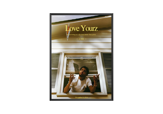 J Cole 'Love Yourz' Poster