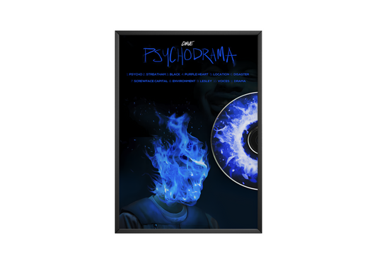 Dave - "PSYCHODRAMA" Album Poster