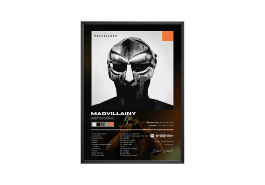 MF DOOM 'Madvillainy' Album Poster