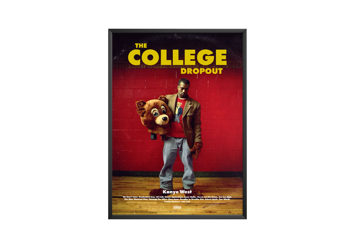 Kanye West 'The College Dropout' V2 Poster