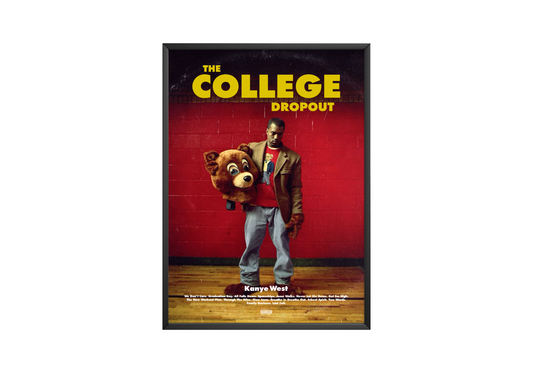 Kanye West 'The College Dropout' V2 Poster