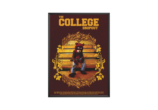 Kanye West 'The College Dropout' V1 Poster