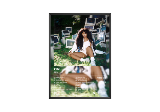 SZA 'Ctrl' Album Poster