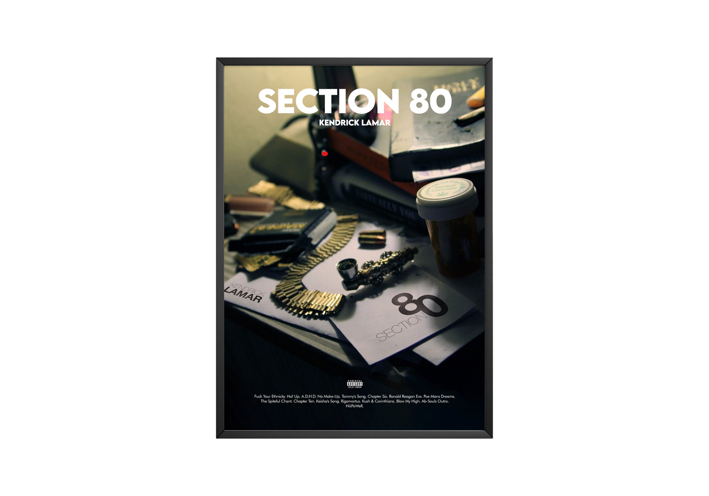 Kendrick Lamar 'Section 80' Poster