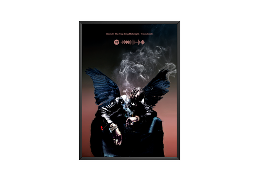 Travis Scott 'Birds In The Trap' Spotify Poster