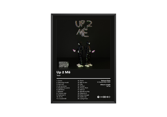 Yeat 'Up 2 Më' Album Poster