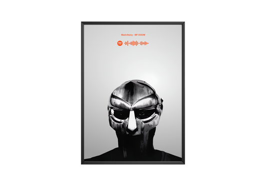 MF DOOM 'Madvillainy' Spotify Poster