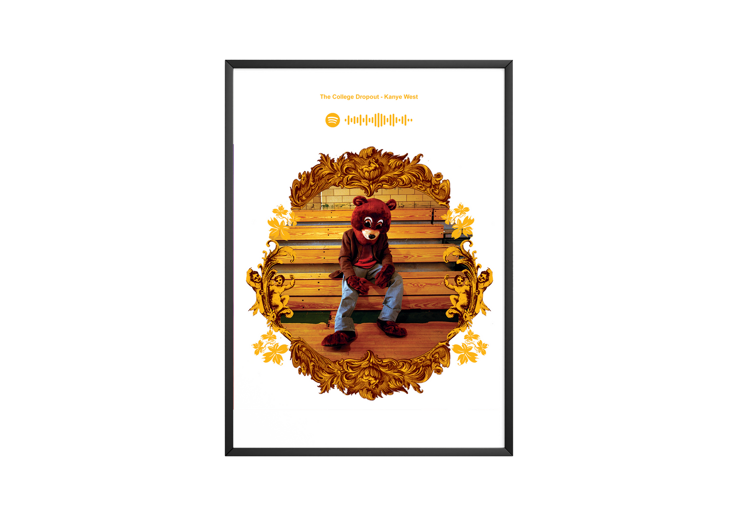 Kanye West 'The College Dropout' Spotify Poster