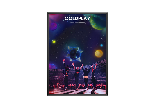 Coldplay 'Music Of Spheres' Poster