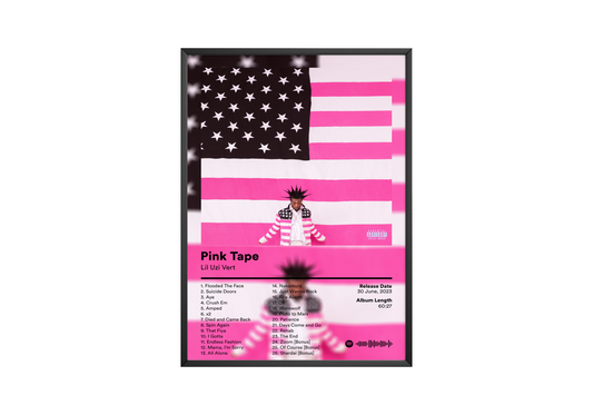 Lil Uzi Vert 'Pink Tape' Album Poster