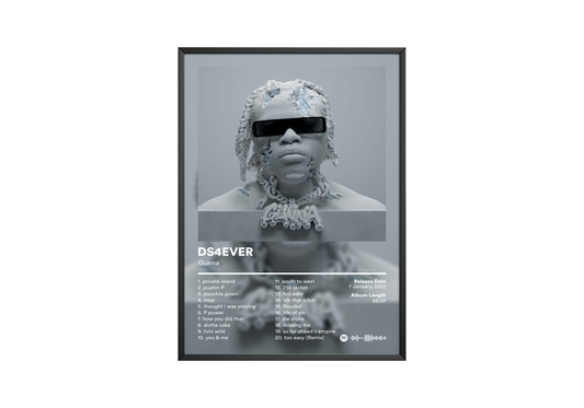 Gunna 'DS4EVER' Album Poster