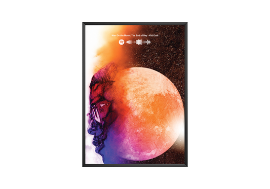 Kid Cudi 'Man On The Moon: The End Of Day' Spotify Poster