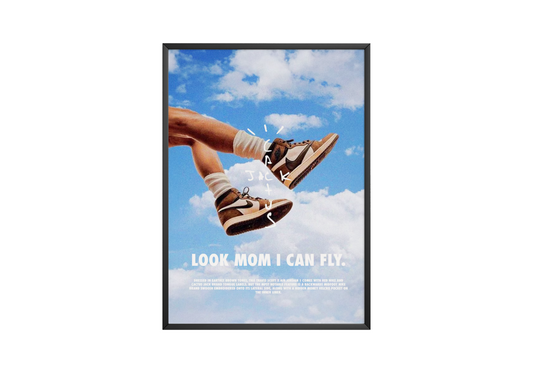 Travis Scott 'Look Mom I Can Fly' Poster