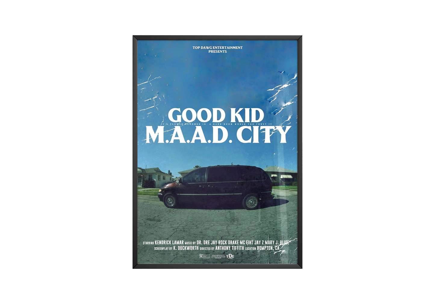 Kendrick Lamar 'Good Kid MAAD City' Poster