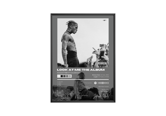 XXXTENTACION 'LOOK AT ME: THE ALBUM' Album Poster