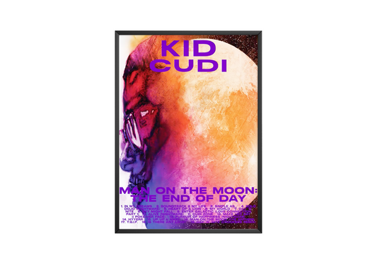 Kid Cudi 'Man On The Moon' OG Poster