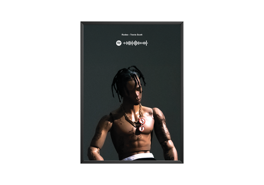 Travis Scott 'Rodeo' Spotify Poster