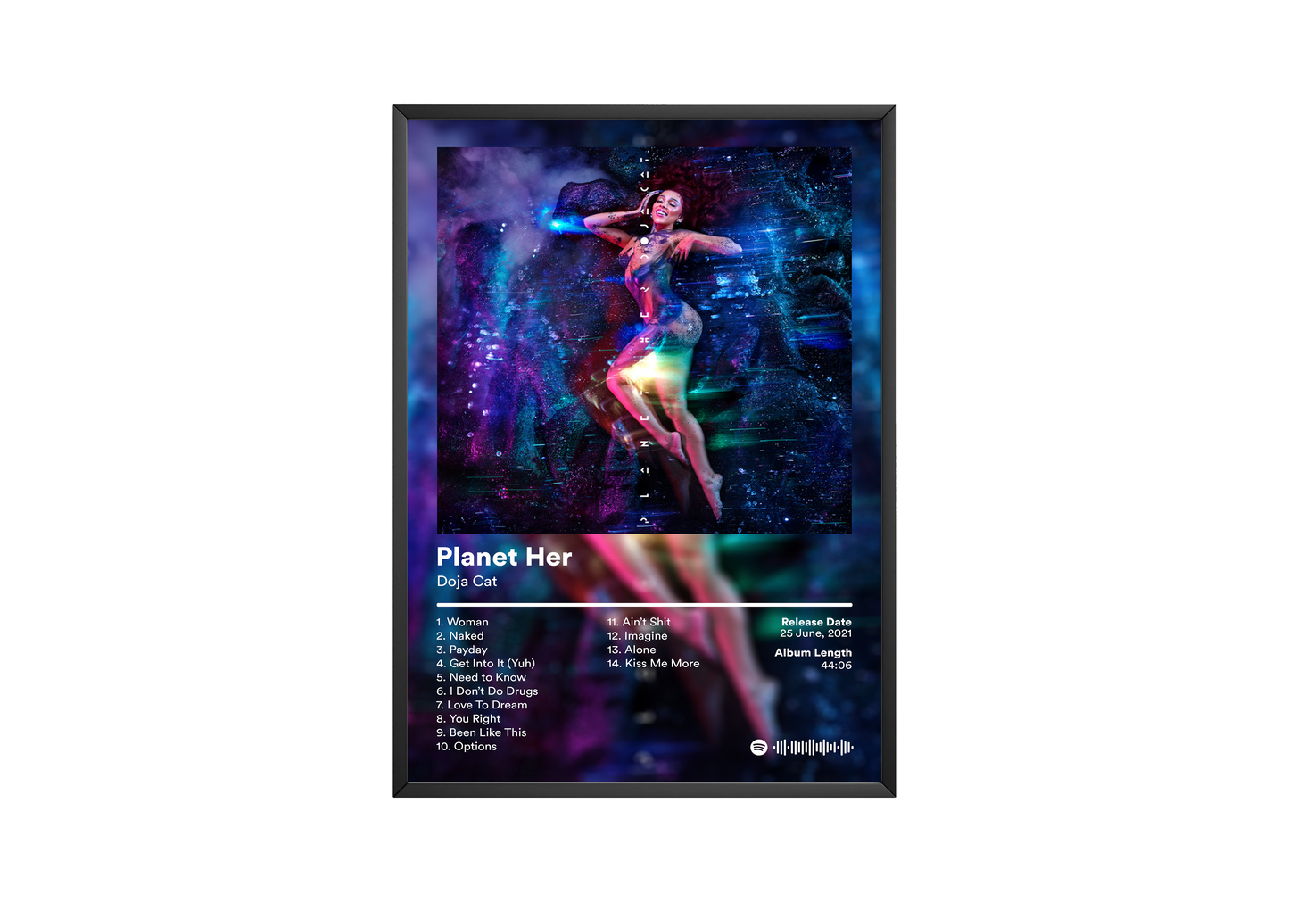 Doja Cat 'Planet Her' Album Poster