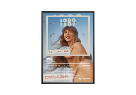 Taylor Swift '1989' (Taylor's Version) Album Poster