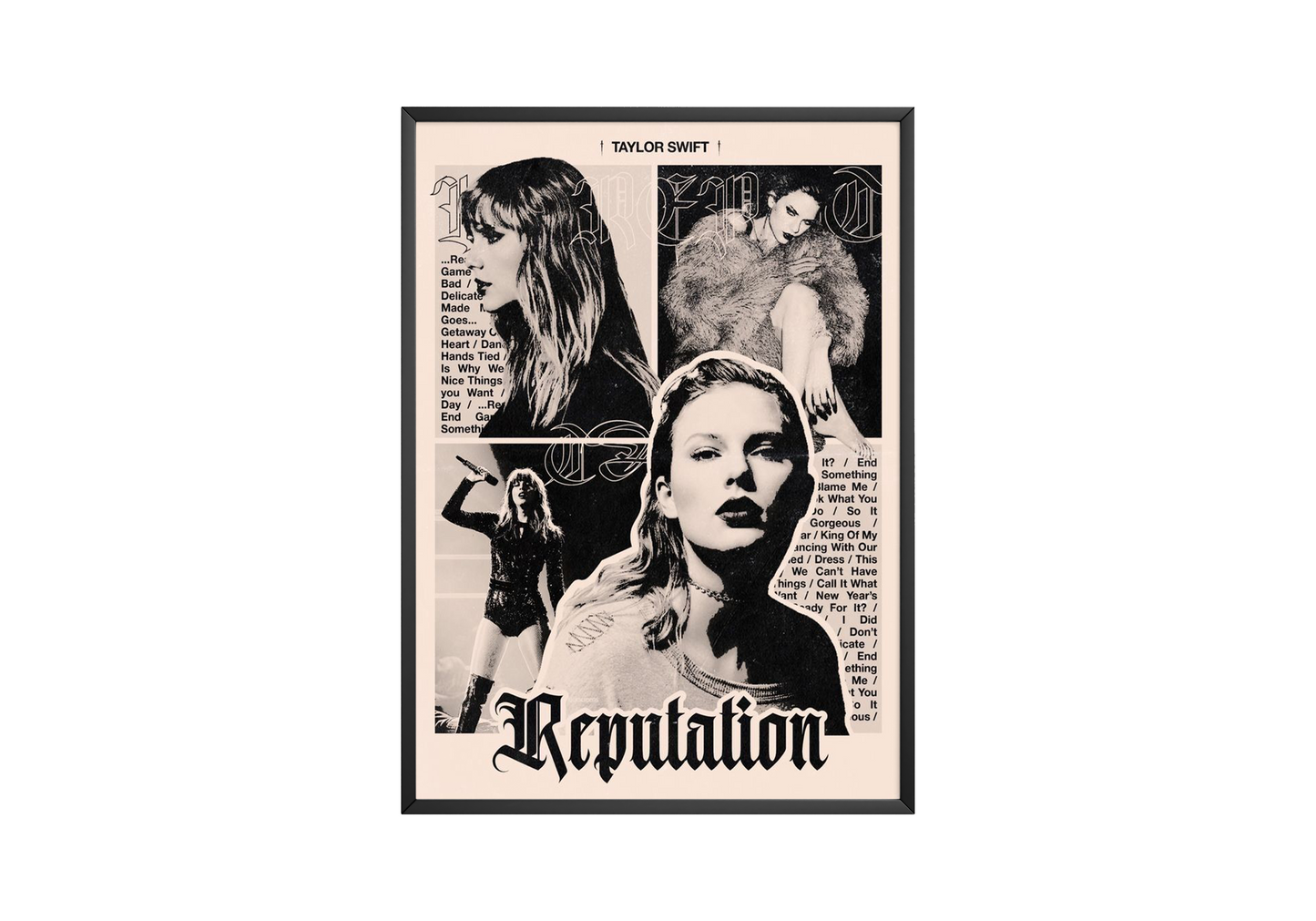 Taylor Swift 'Reputation' Poster