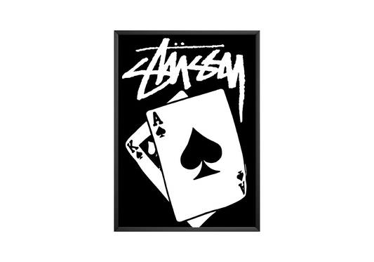 Stussy Ace King Poster