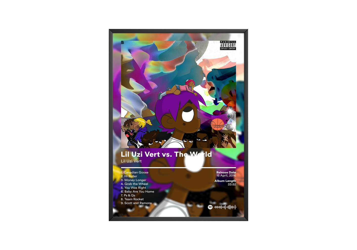 Lil Uzi Vert 'Vs. The World' Album Poster