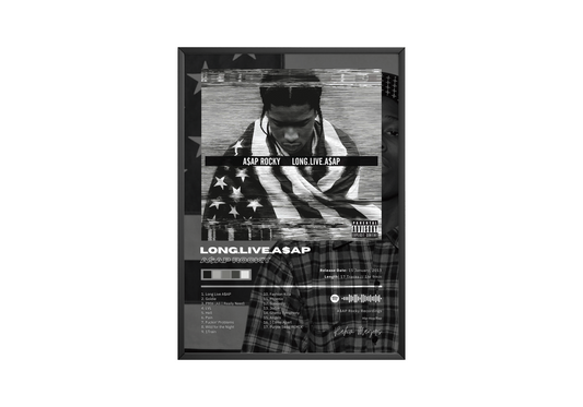 A$AP Rocky 'Long Live A$ap' Album Poster