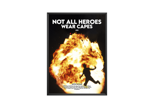 Metro Boomin 'Not All Heroes Wear Capes' Poster