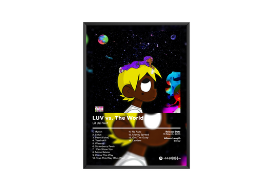 Lil Uzi Vert 'LUV vs. The World' Album Poster