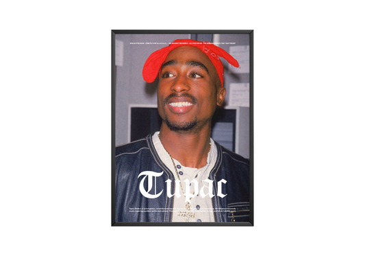 2PAC 'Classic Red' Poster