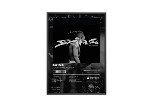 XXXTENTACION 'Skins' Album Poster