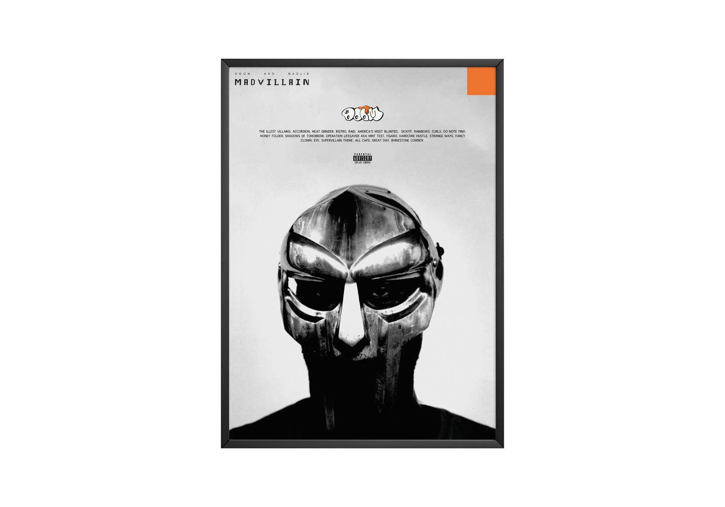 MF Doom 'MadVillain' Poster