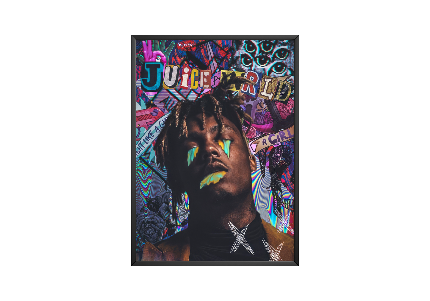 Juice WRLD 'Paint' Poster