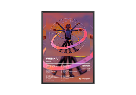 Gunna 'WUNNA' Album Poster