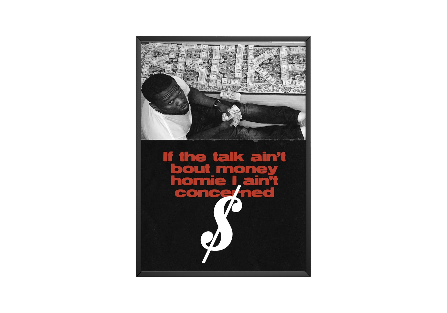 50 Cent - Money Talk Poster