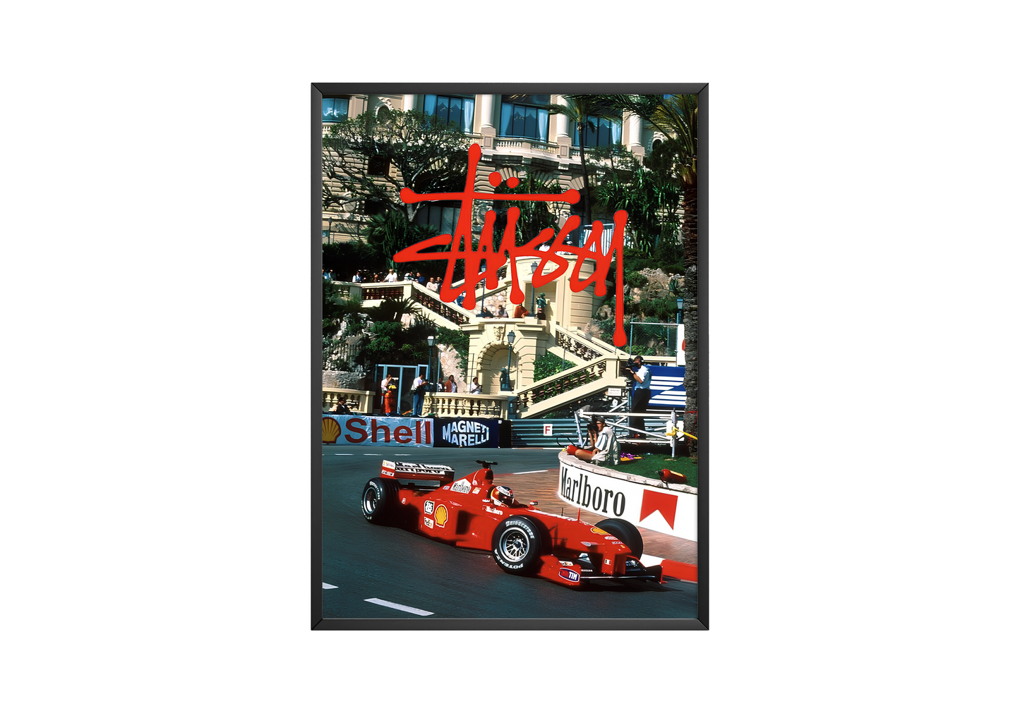 Stussy Ferrari F1 Poster