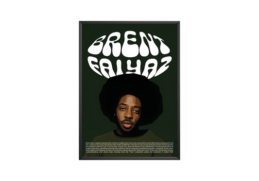 Brent Faiyaz 'Green Vision' Poster