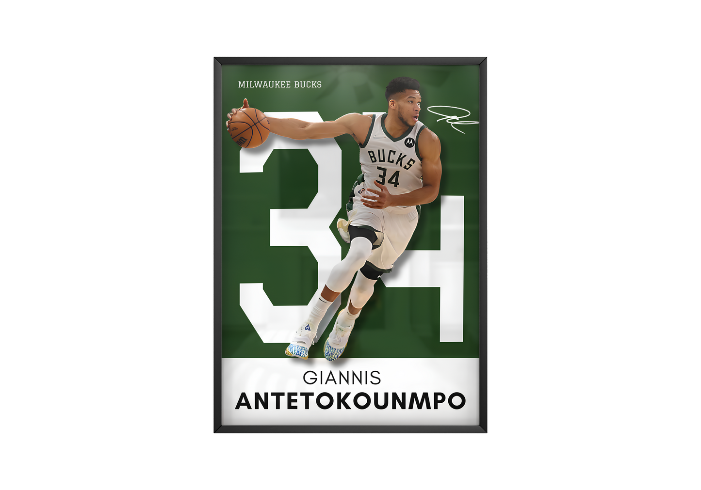 Giannis Antetokounmpo 'Signature' MB Poster