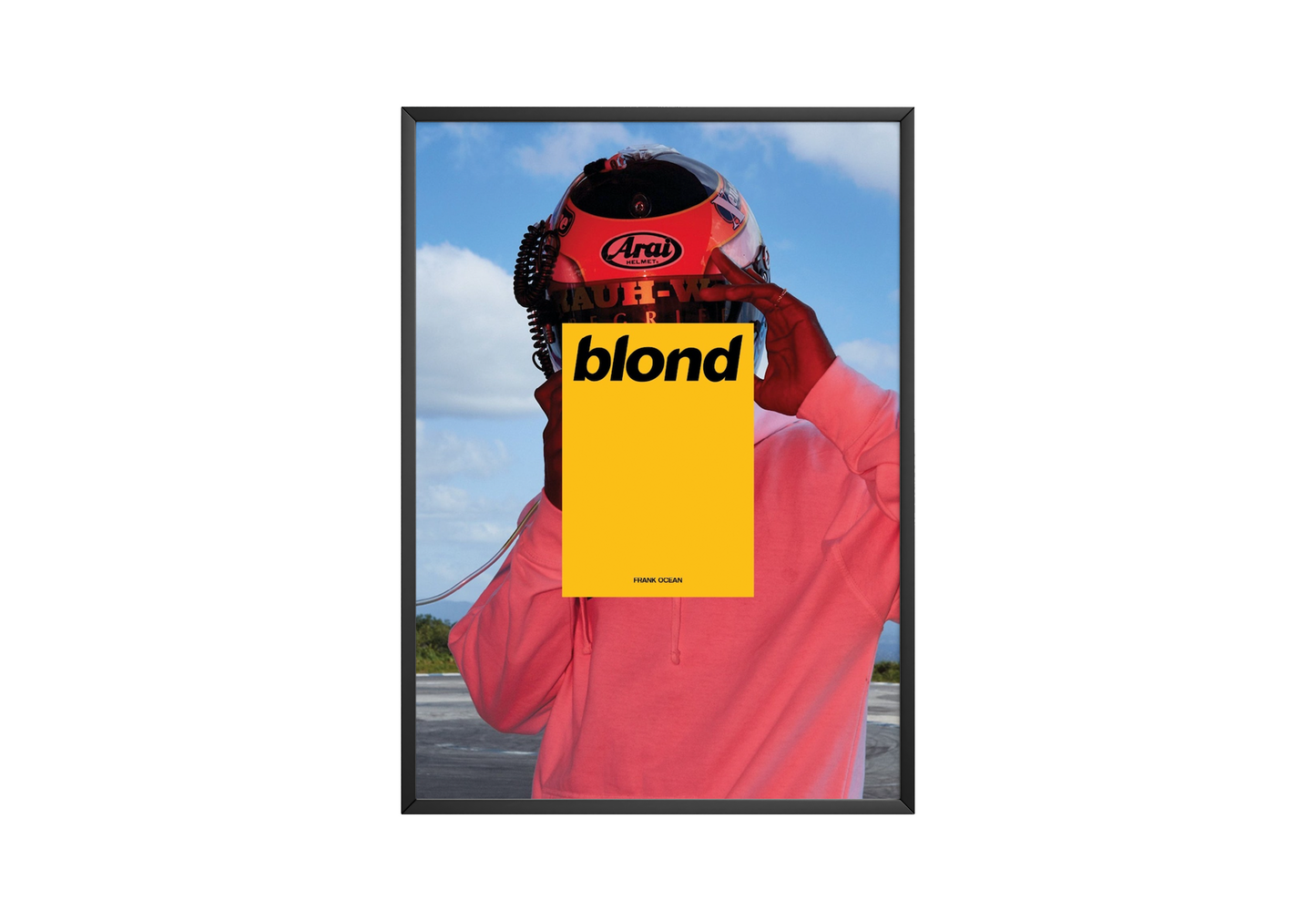 Frank Ocean 'Blond' Aesthetic Poster