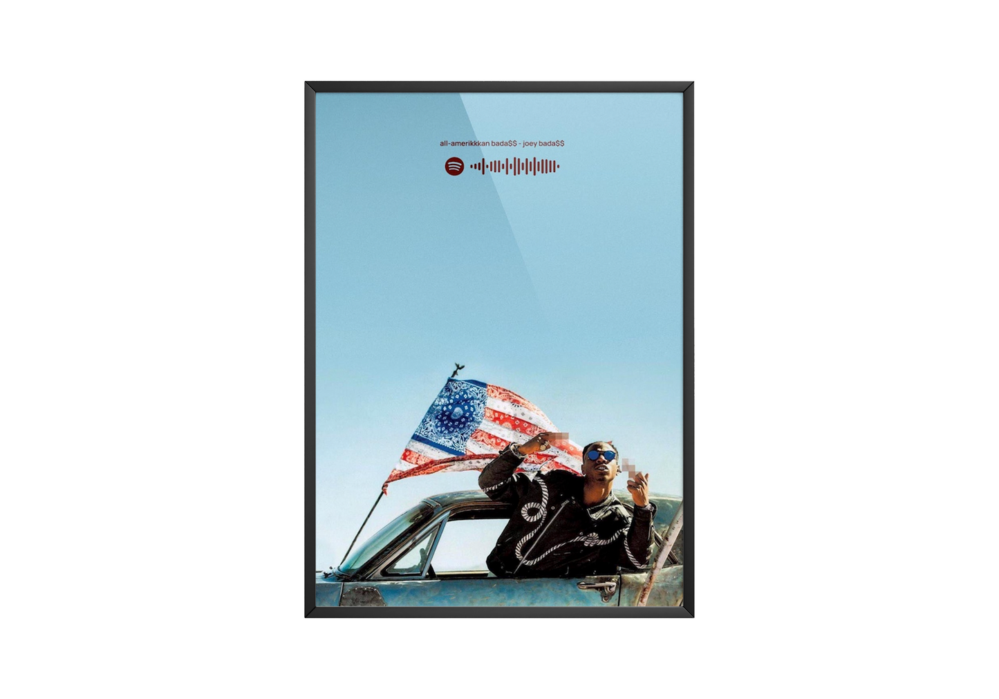 Joey Bada$$ 'All Amerikkkan' Spotify Poster