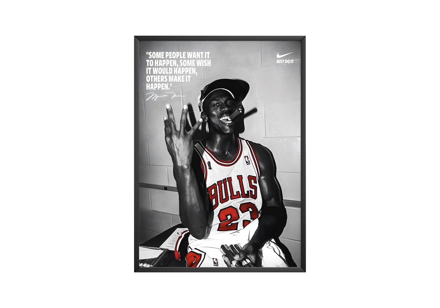 Michael Jordan Vintage Trophy Poster