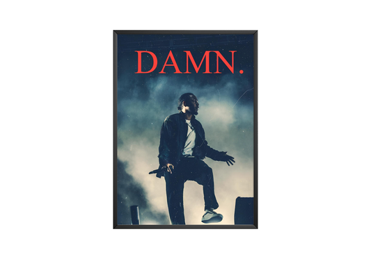 Kendrick Lamar 'Damn' Stage Poster